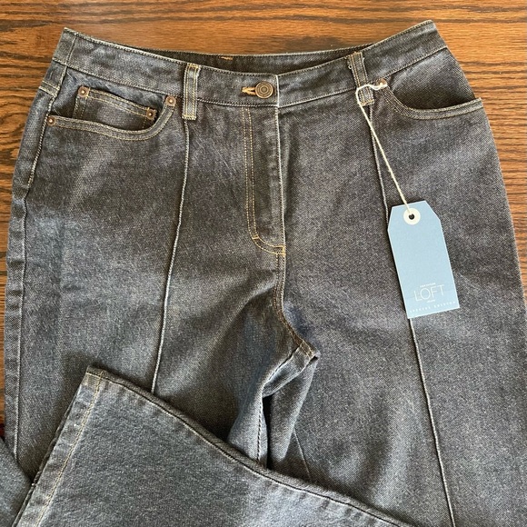 Ann Taylor Loft Women’s Jeans Flare Front Seam - Picture 4 of 9